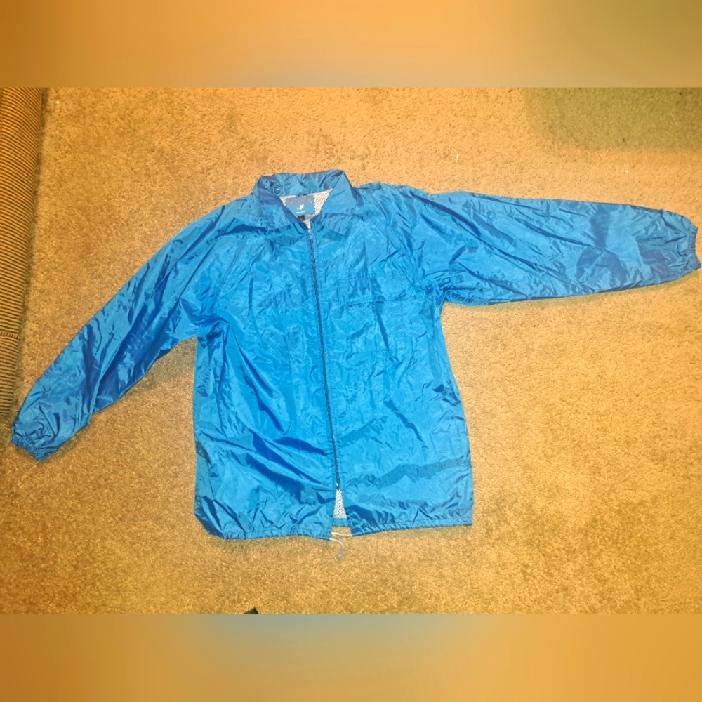 Vintage Windbreaker Jacket Large Men's.